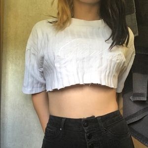 Vintage cropped top,The greenbriers country club👏